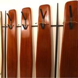 Mirrored italian coat and hat rack