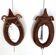 Pair of Audoux Minet Mirrors