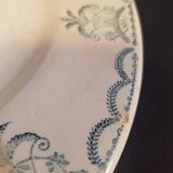 6 mismatched old plates