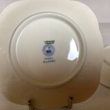 Six petites assiettes à fleurs Raynaud Limoges