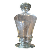 Vintage engraved port carafe