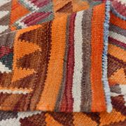 Vintage Burgundy Persian Kilim Runner Rug,, 98x235Cm