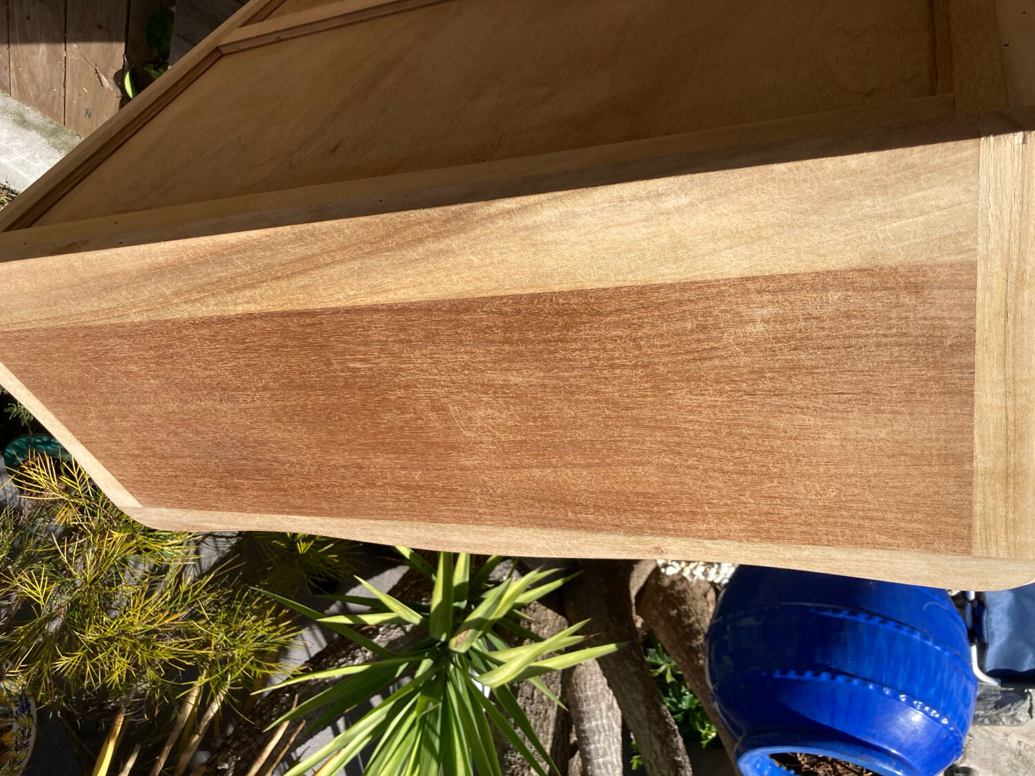 Bibus shelving practical console!! Raw walnut/ adjustable shelves