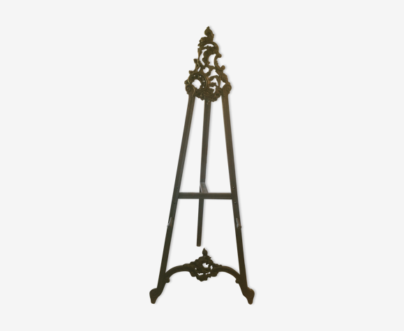 Chevalet de présentation bois sculpté