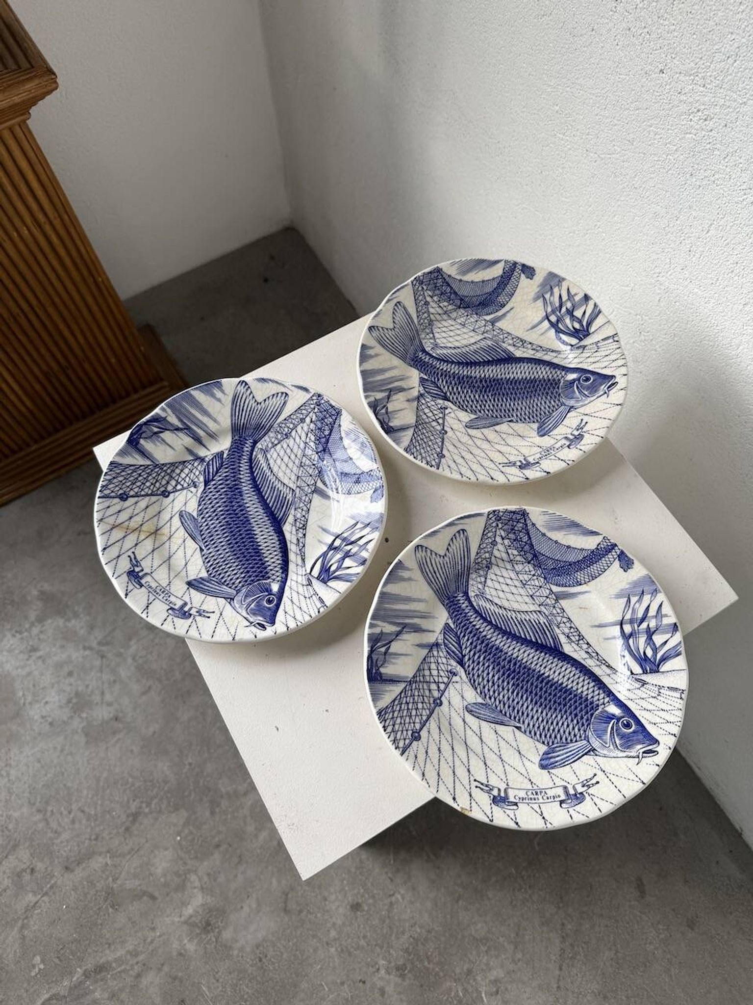 Fish plates x3
