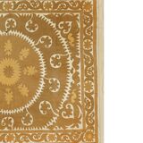 Hand-knotted rug, vintage Turkish rug 113x134 cm