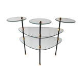 Summer-display, glass, brass, aluminum, 1950/60