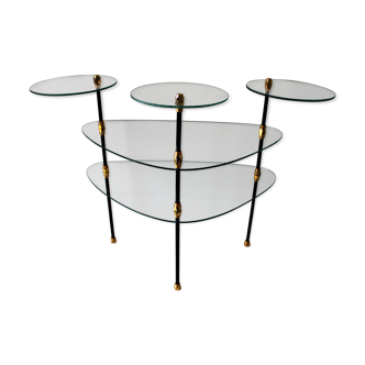 Summer-display, glass, brass, aluminum, 1950/60
