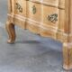 Vintage Mid-Century Danish Oak Baroque/Rococo style Commode