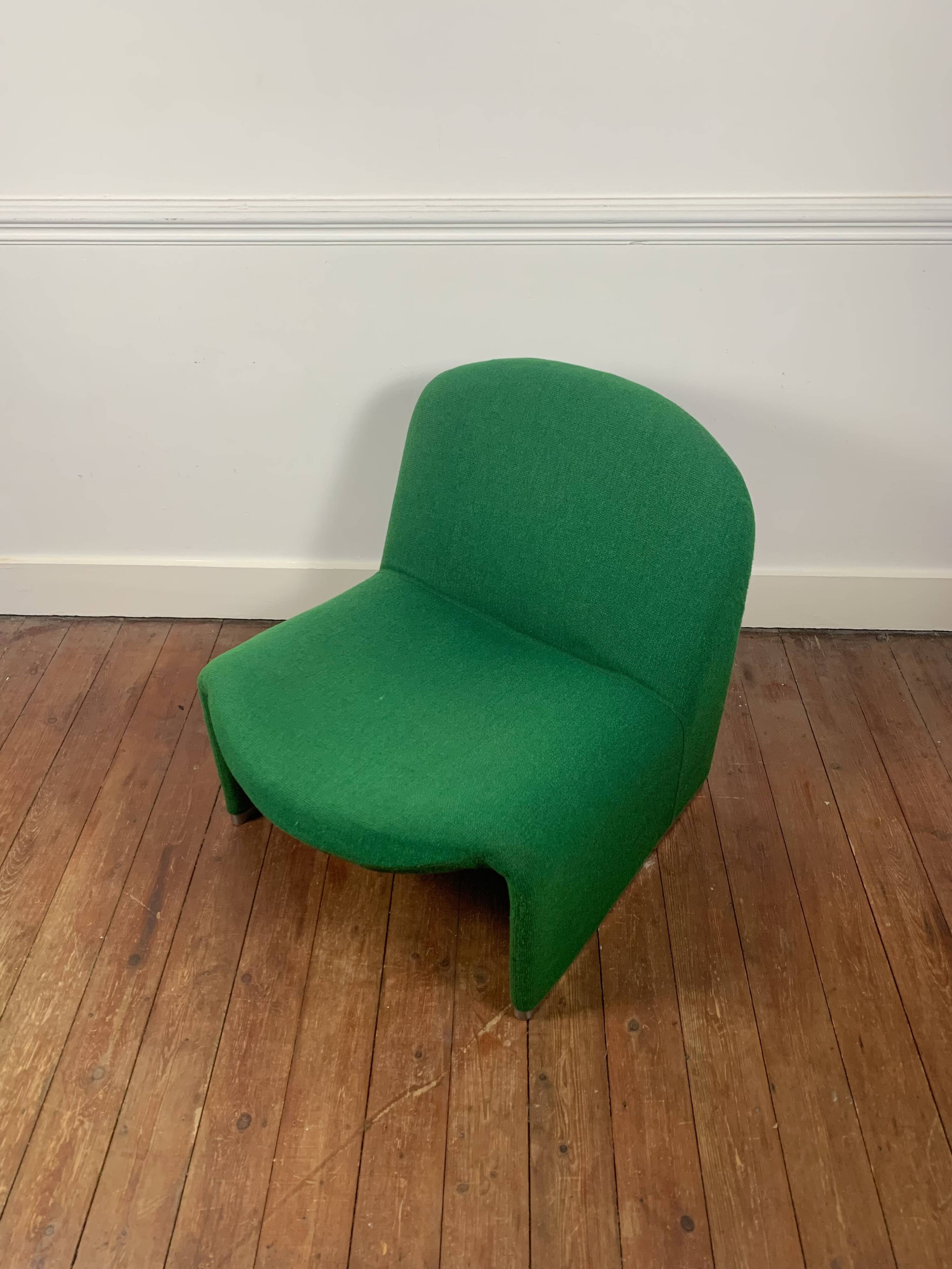Alky armchair by G. Piretti – Emerald green, 1970s