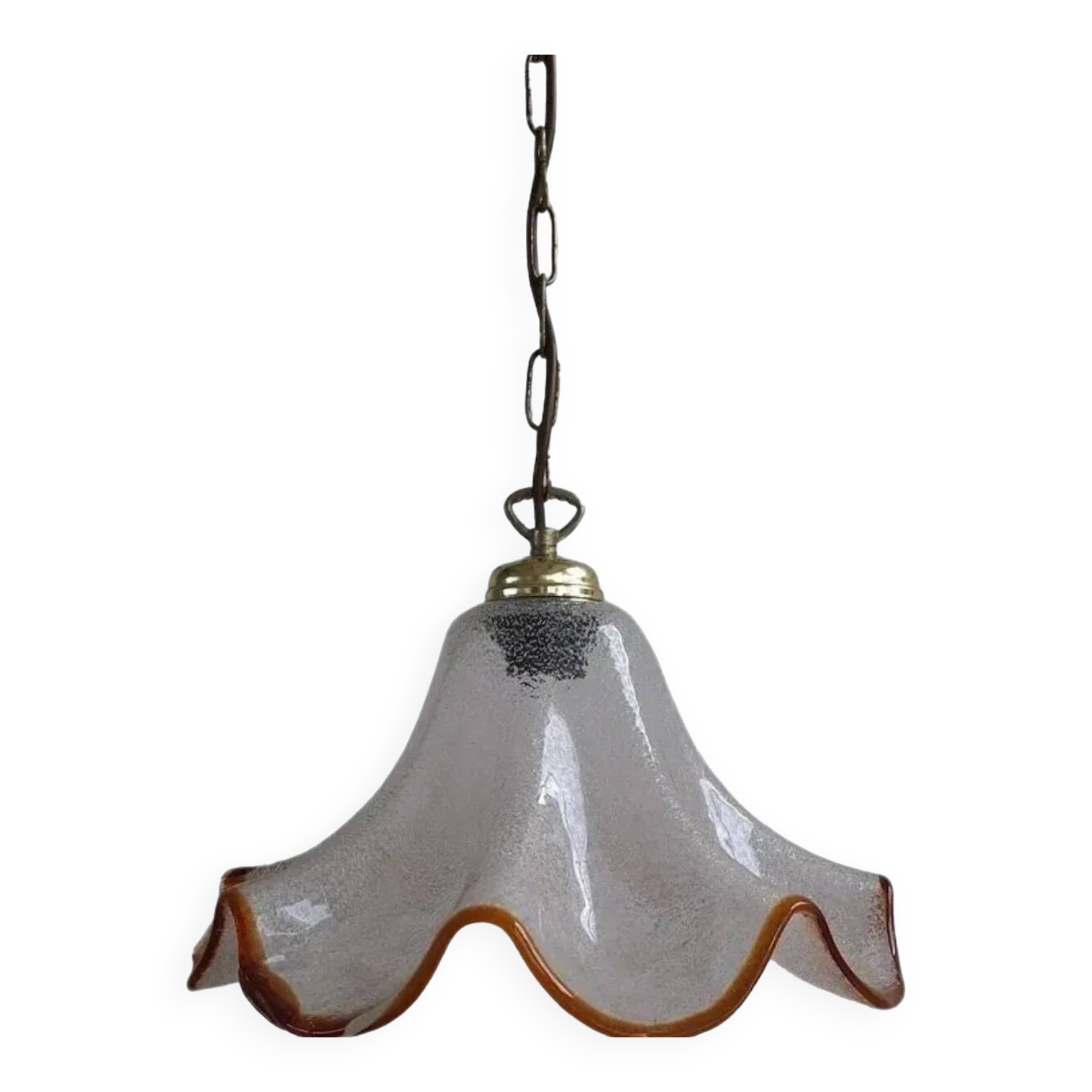 Murano Glass Ceiling Light by Eglo Leuchten (1970s)