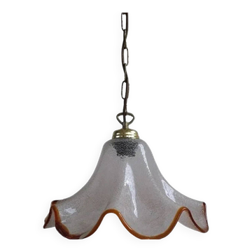 Murano Glass Ceiling Light by Eglo Leuchten (1970s)