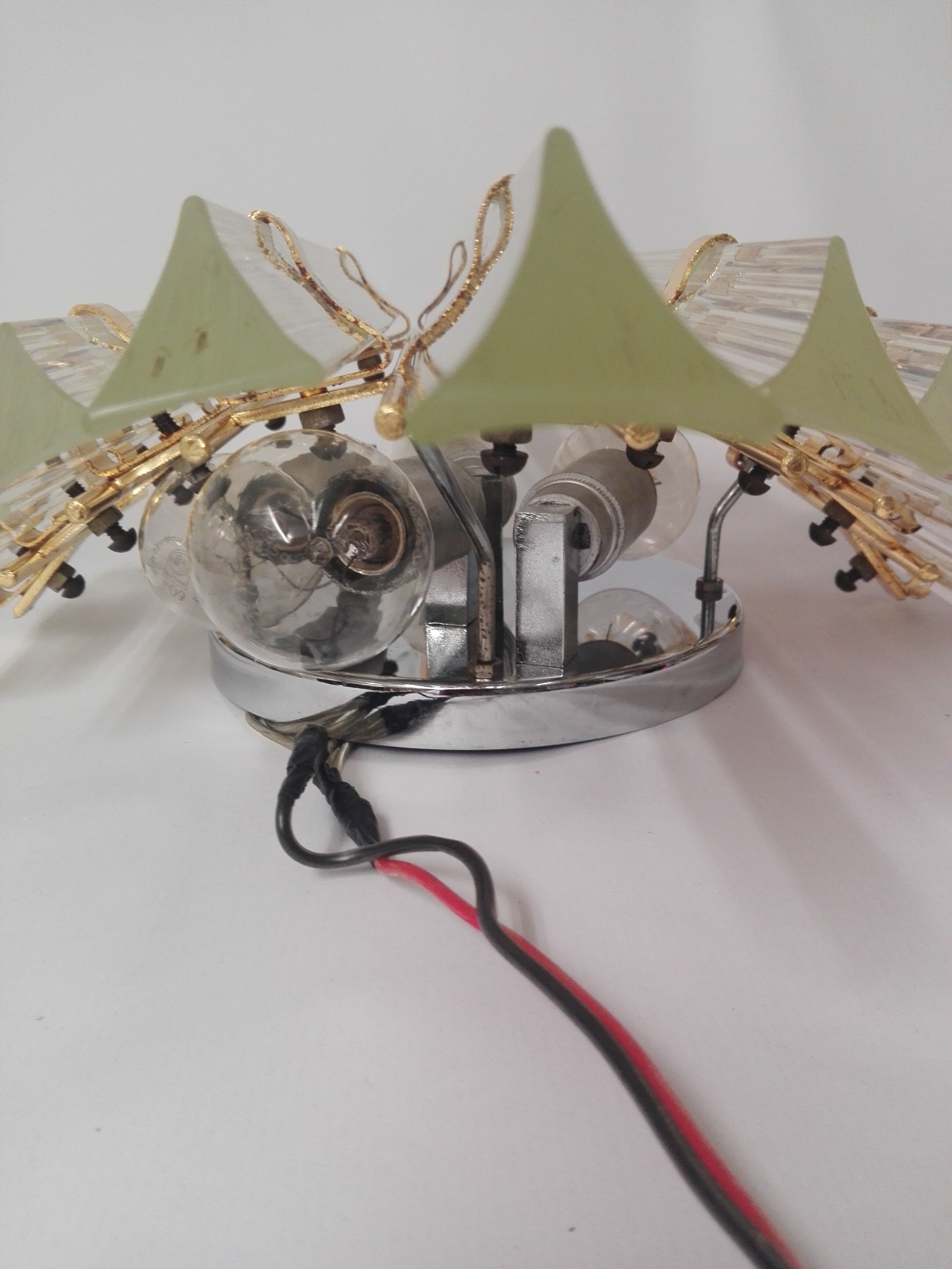 Applied Crystal and brass