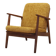 Teak armchair, Danish design, 1970s, production: Denmark