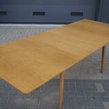 Table à manger extensible en chêne Hans J. Wegner, modèle AT 310, par Andreas Tuck, 196