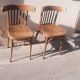 Paire de chaises bistrot