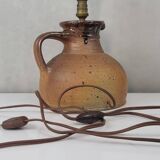 Sandstone lamp, Pierre Digan (1941-2016), La Borne