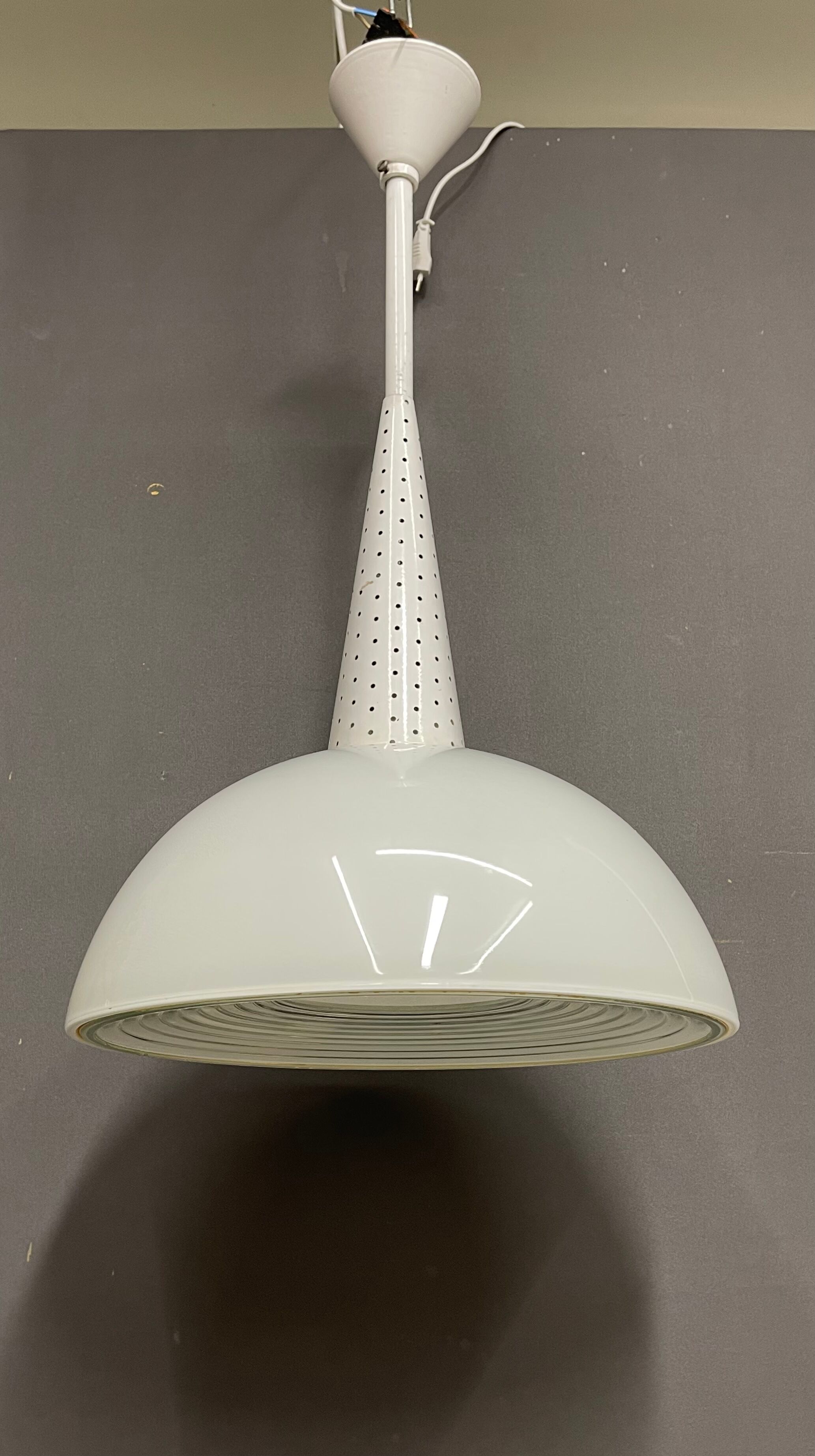 Holophane industrial chandelier