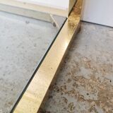 Shelf vintage brass gilded design 1970