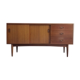 Teak row from the 60s, two sliding doors