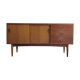 Teak row from the 60s, two sliding doors