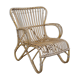 Fauteuil Belse 8 en rotin, design hollandais, 1950