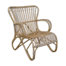 Belse 8 armchair in rattan, Dutch design, 1950