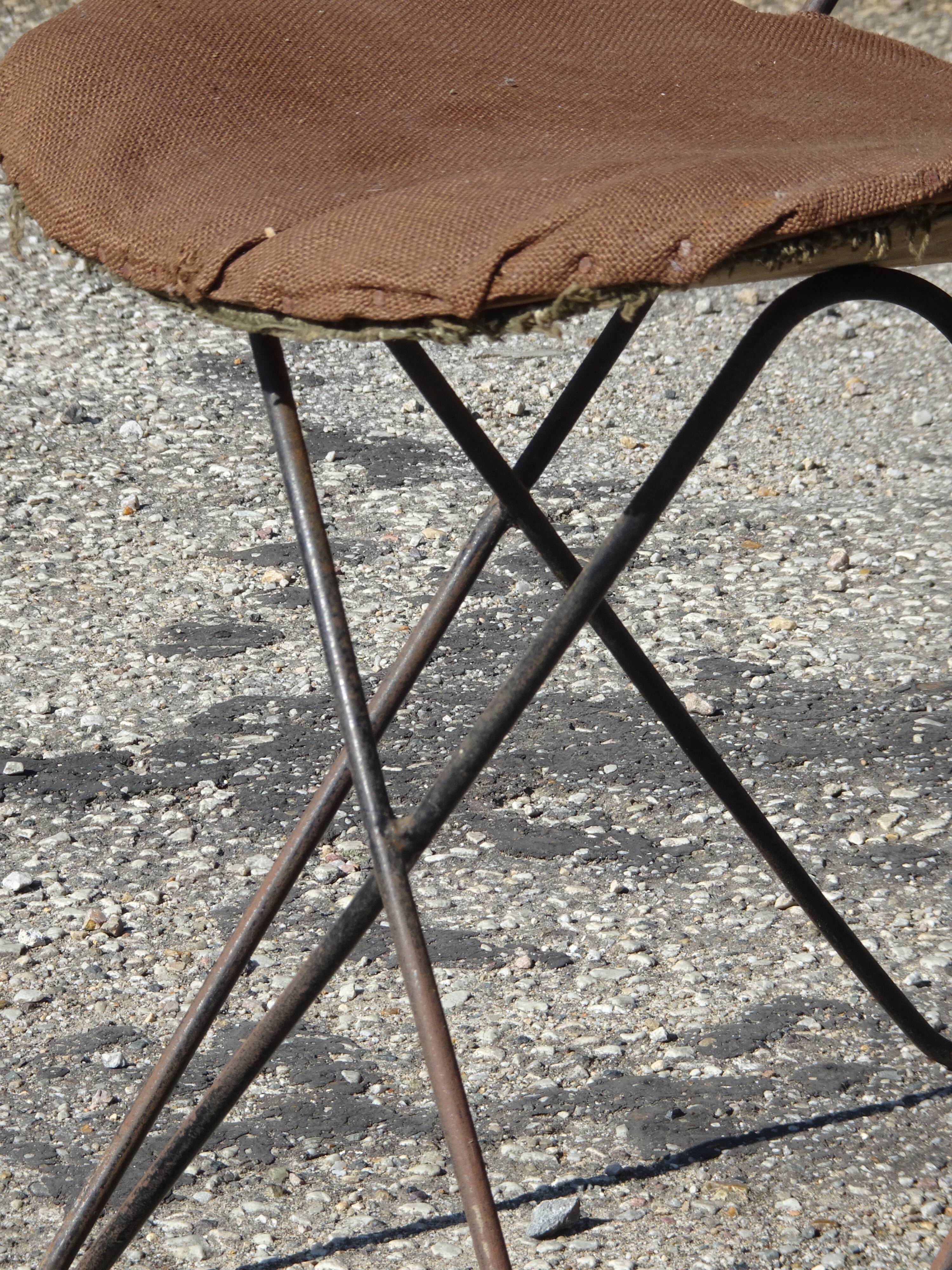 Chair by Raoul Guys, model Anthony, Airborne edition, around 1954.