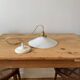 Suspension in white opaline