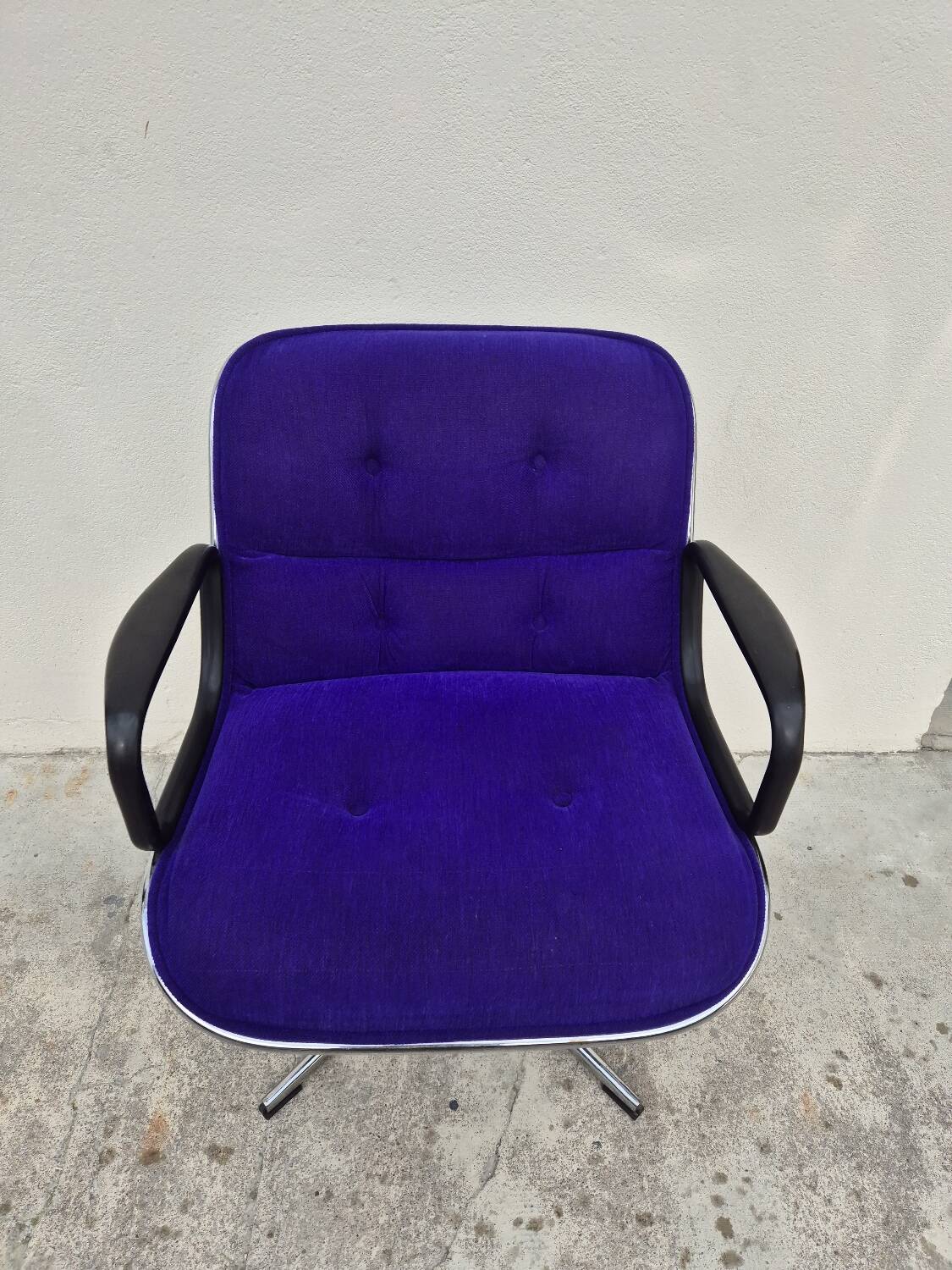 Charles Pollock Fauteuil de bureau par Florence Knoll 1970s