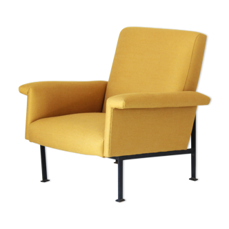 1950 vintage yellow armchair