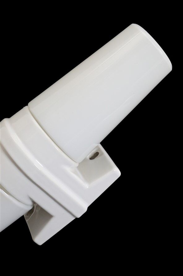 IFÖ / Sigvard Bernadotte “6060” wall lamp / Ceramic / Glass / Bathroom / Mid-century modern design / 1960s