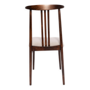 Mid-Century Chair in Boucle and Beech by M. Zielinski, Europe, 1960s