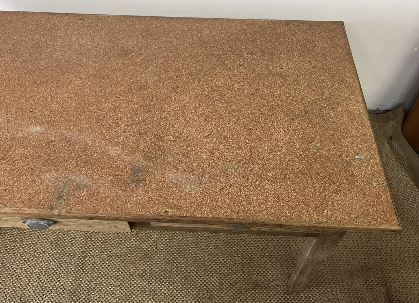 Vintage 3 Drawer Farmhouse Table