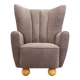 Grey armchair, Scandinavian design, production: Denmark