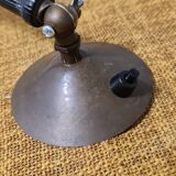 Vintage from the 50s curved floor lamp .
