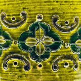 Vintage ceramic vase by Aldo Londi for Bitossi, Italy, 1970s.