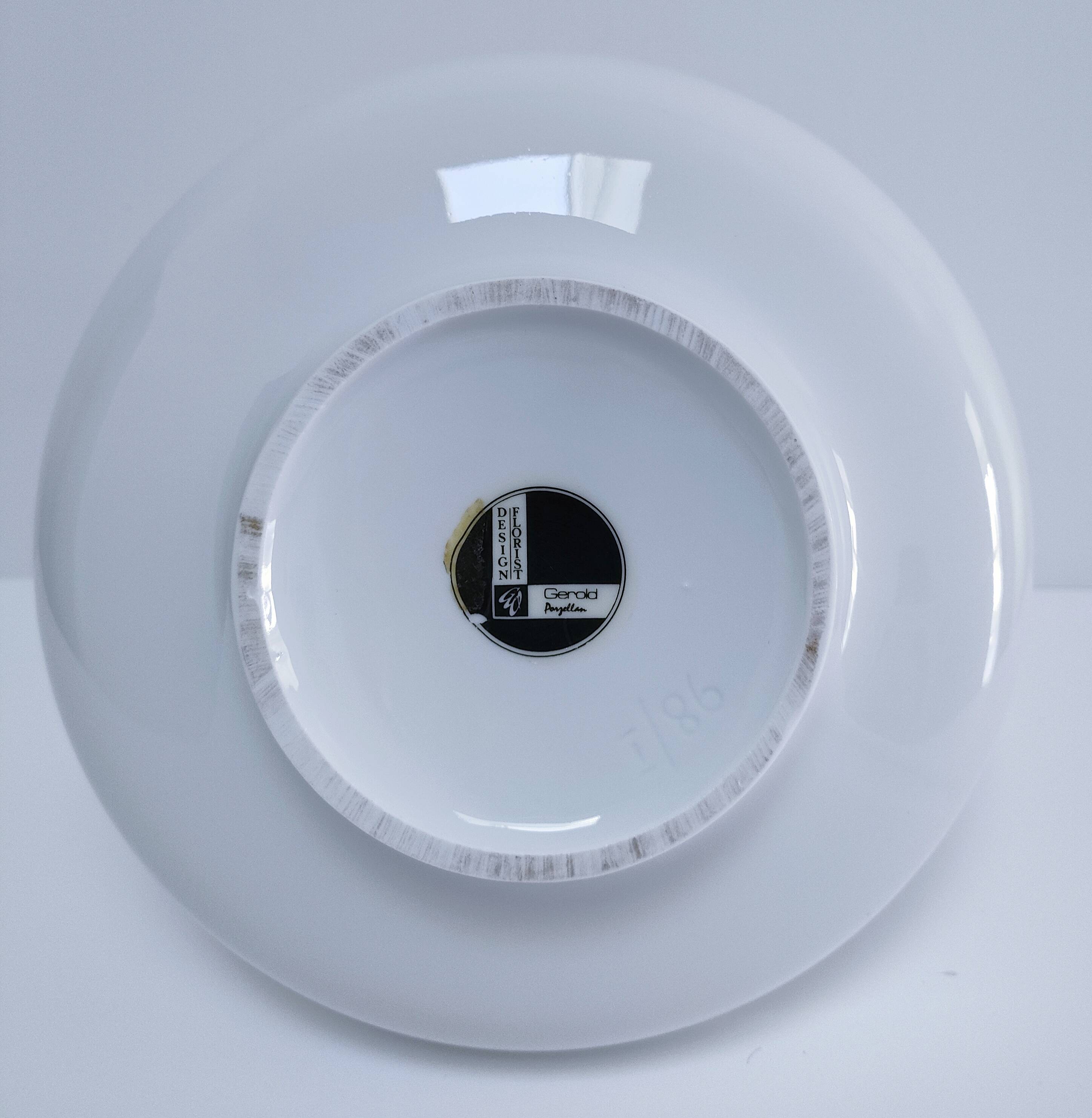 Gerold porcelain vase from the 80s