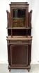 Napoleon III Mahogany and Chiseled Bronze Display Cabinet, 19th Century