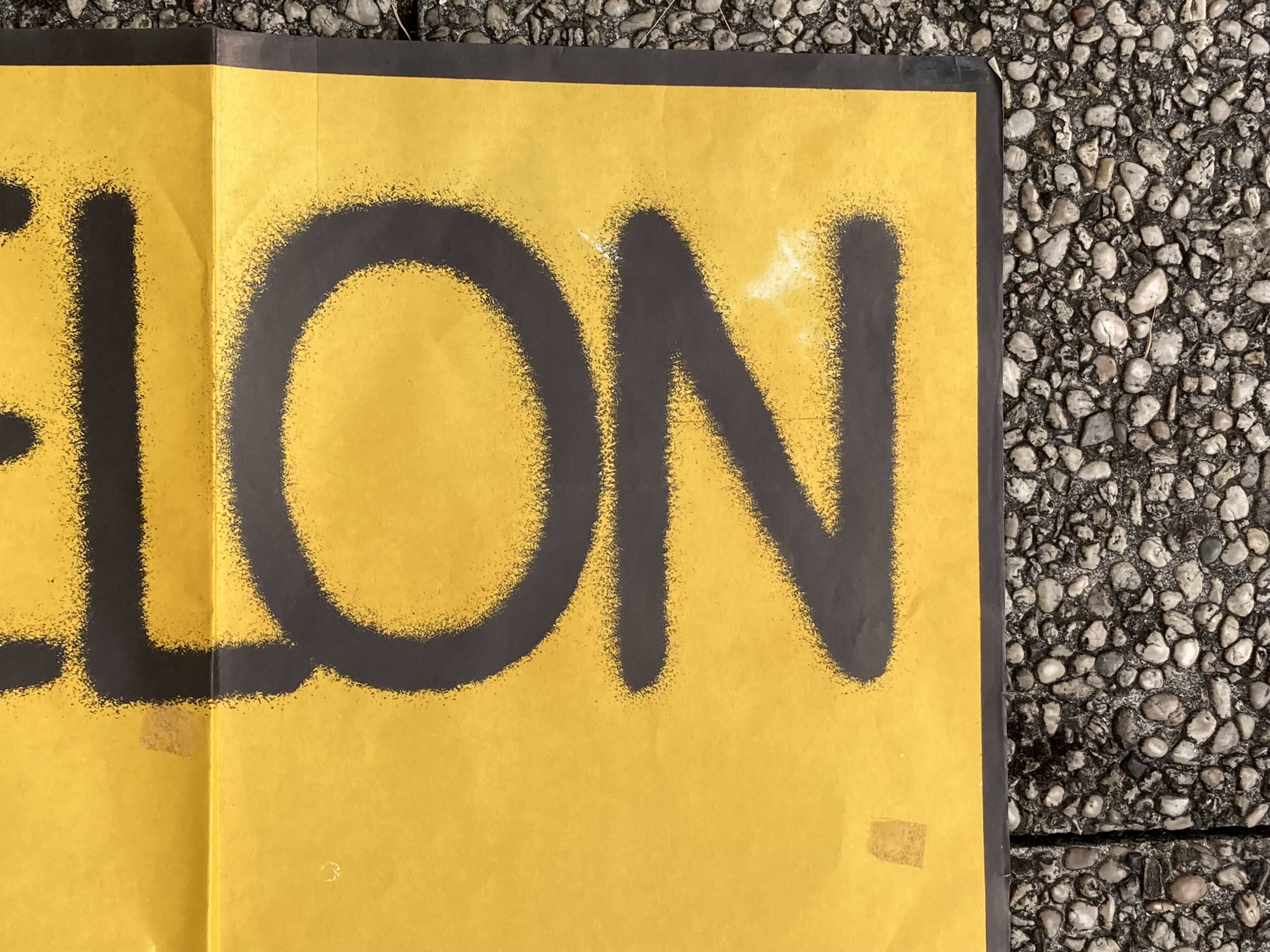 Original movie poster Two Men in the City Alain Delon Jean Gabin