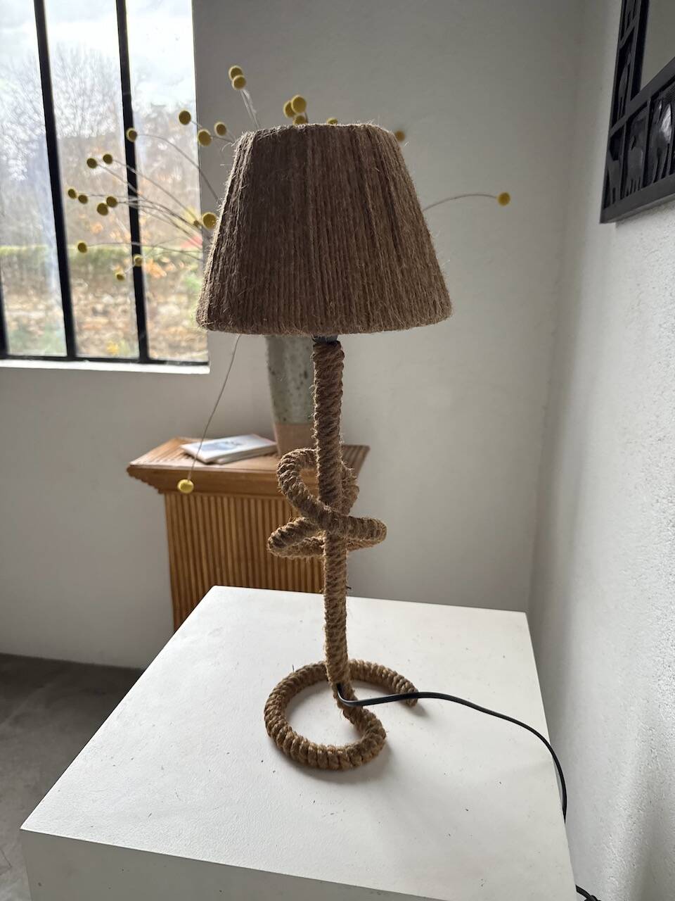 Audoux cord table lamp