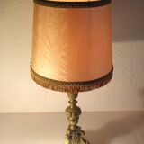 Bronze candlestick lamp