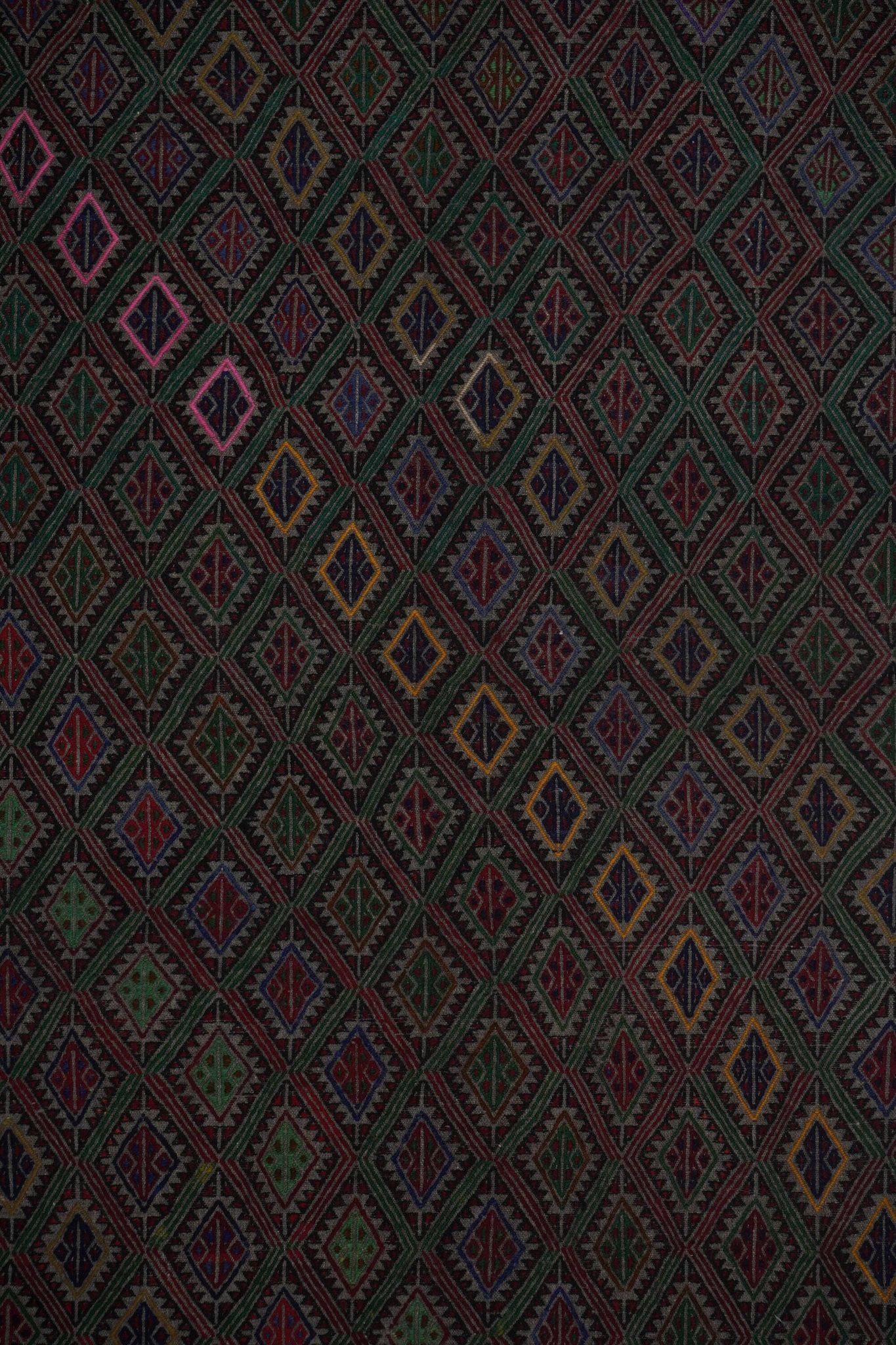 Kilim turc vintage tissé main 120x190 cm