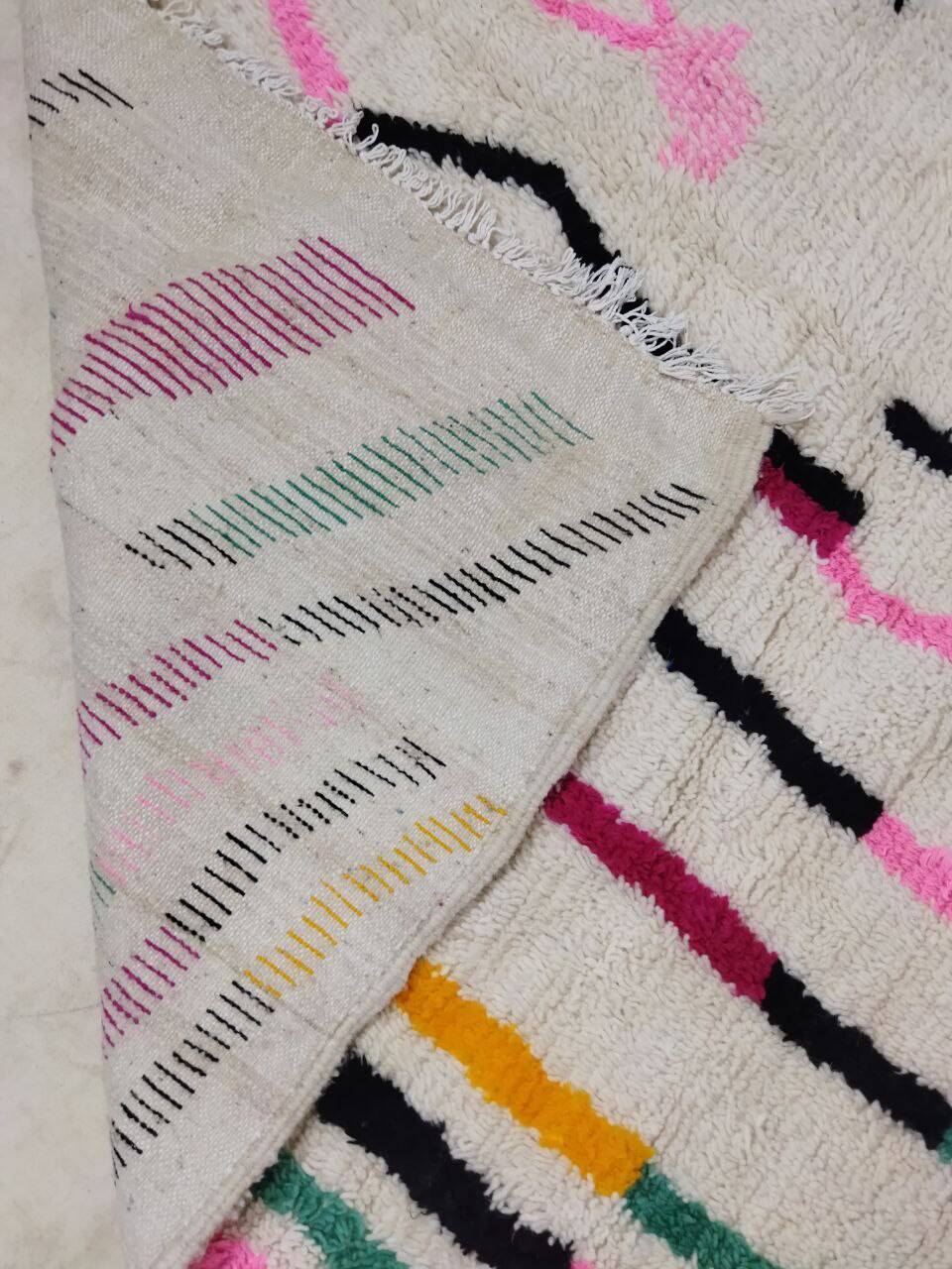 Handmade Moroccan Berber rug 294 X 194 CM