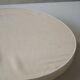 Mid-Century Modern, large round ceiling light in linen, Sweden, 1960s