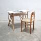 Bureau vintage en rotin