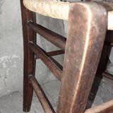 Chaise paillée