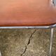 10 vintage skai and chrome metal folding chairs 1970