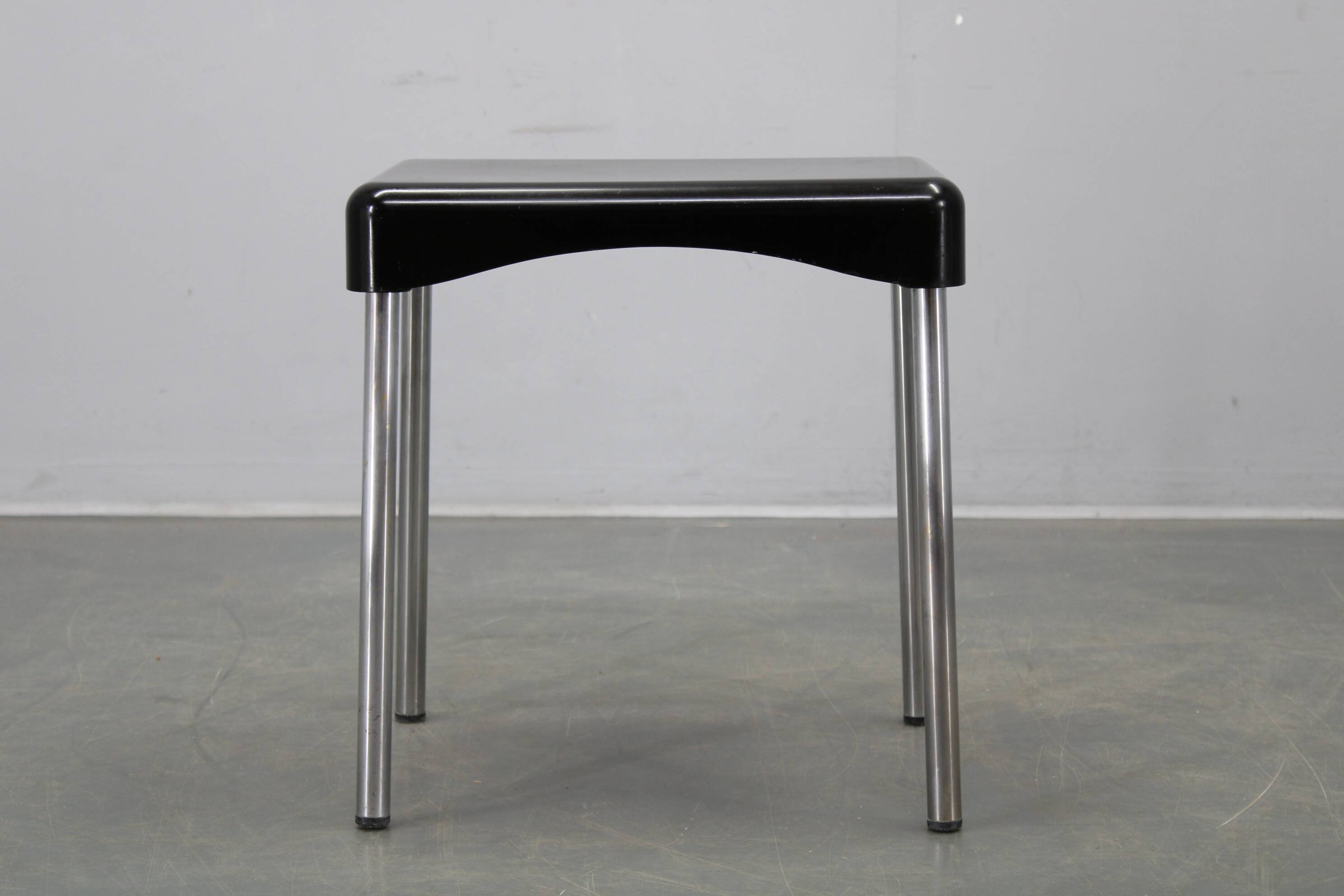 Marmore mid-century plastic stool by Carrara & Matta, Italy, 1970s