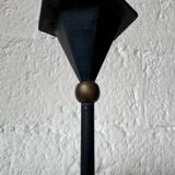 Bronze candle holder, Memphis design, 80s